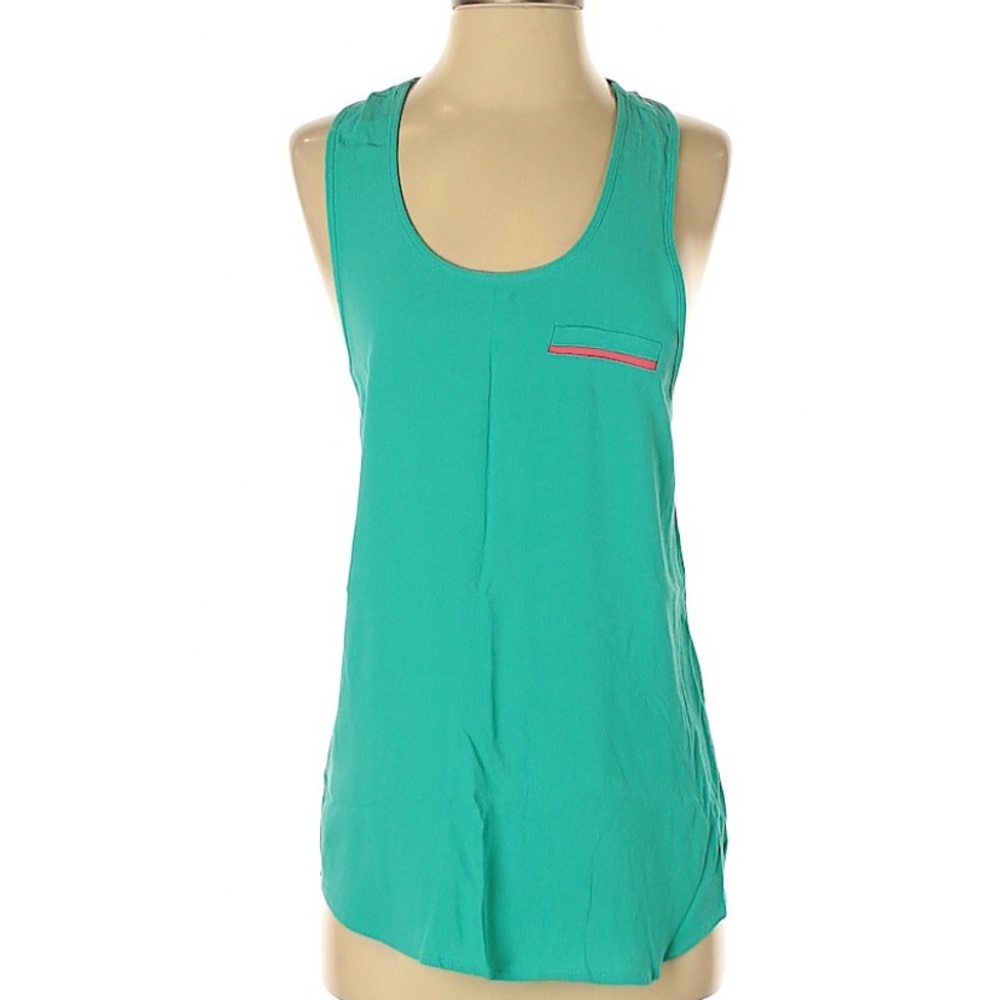 Prabal Gurung for Target Turquoise Sleeveless Top